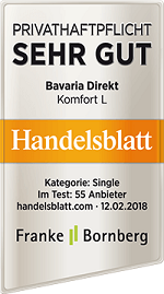 Tarif Komfort L erhält Note Sehr gut von Handelsblatt