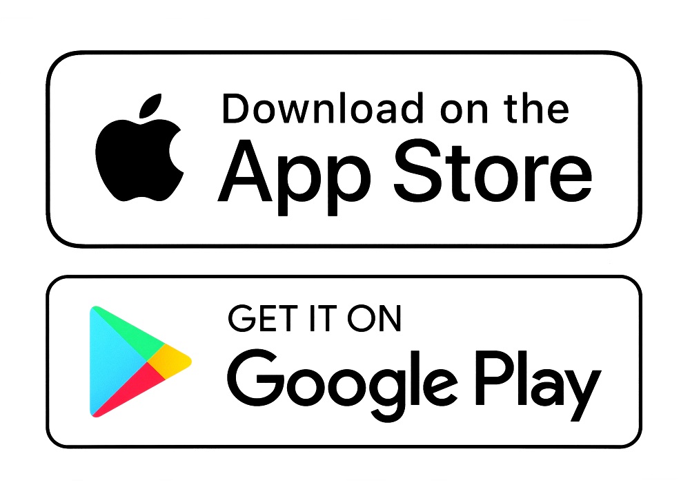 Logo App Store und Goolge Play